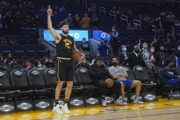 Warriors star Klay Thompson set to return Sunday vs Cavs AP News